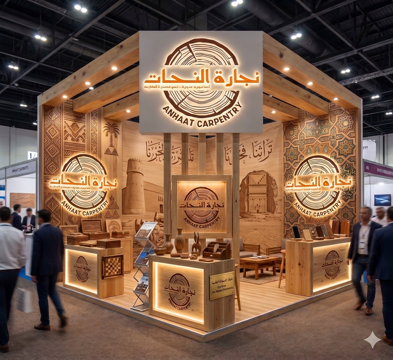 بوثات المعرض  وتجهيز المشاريع